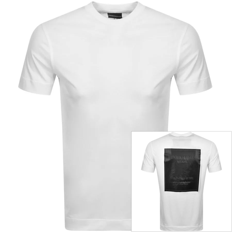 Alternative Image for ProductEmporio Armani Crew Neck T Shirt White1